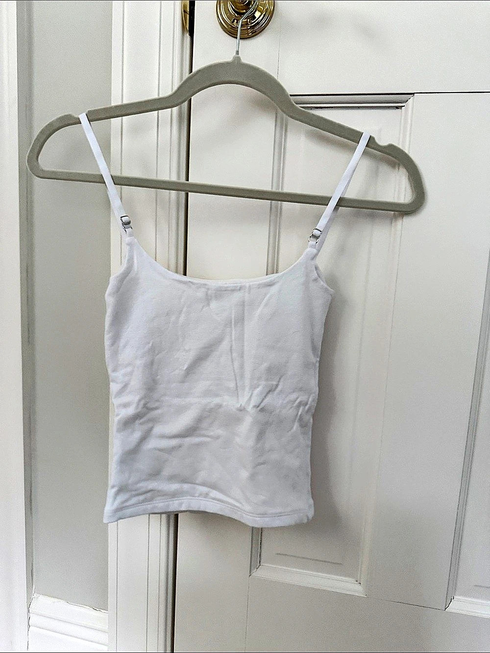 Abercrombie & Fitch Bra-Free 90s Cami White XXS